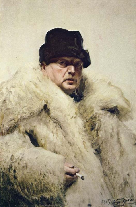 Anders Zorn jag i varskinnspalsen